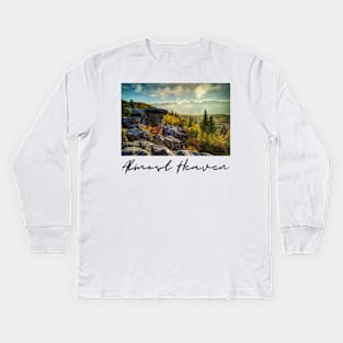 Almost Heaven WV Kids Long Sleeve T-Shirt